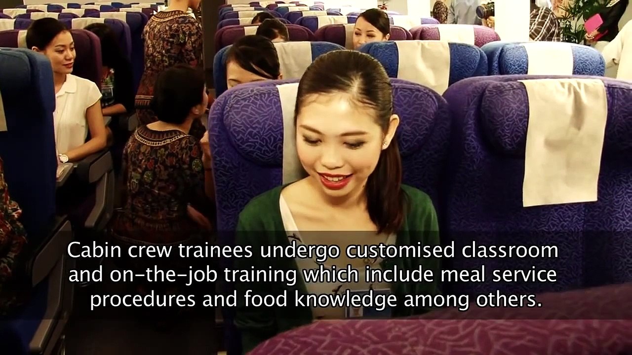 SIA Cabin Crew Training