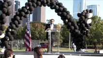 Erik Prejean at the Houston End The Fed Rally, November 22, 2009