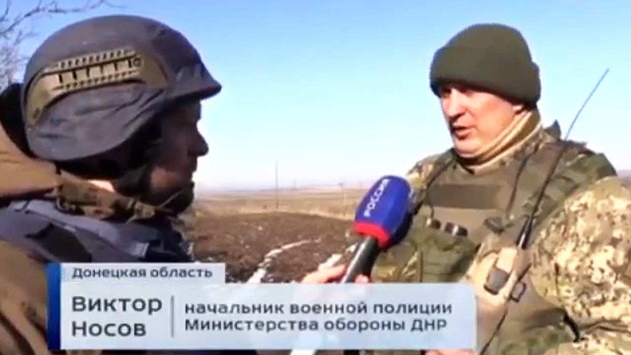 Ополченцы ДНР разнесли в Хлам склад боеприпасов и технику ВСУ. 13.02.2014. Новороссия новости.
