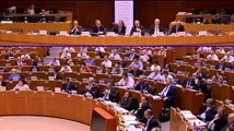 Juncker heckled by a baby