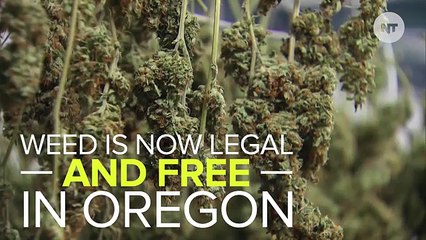 Weed Is Now Legal (And Free!) In Oregon
