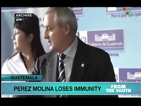 Guatemalan President Denied Immunity in Corruption Probe