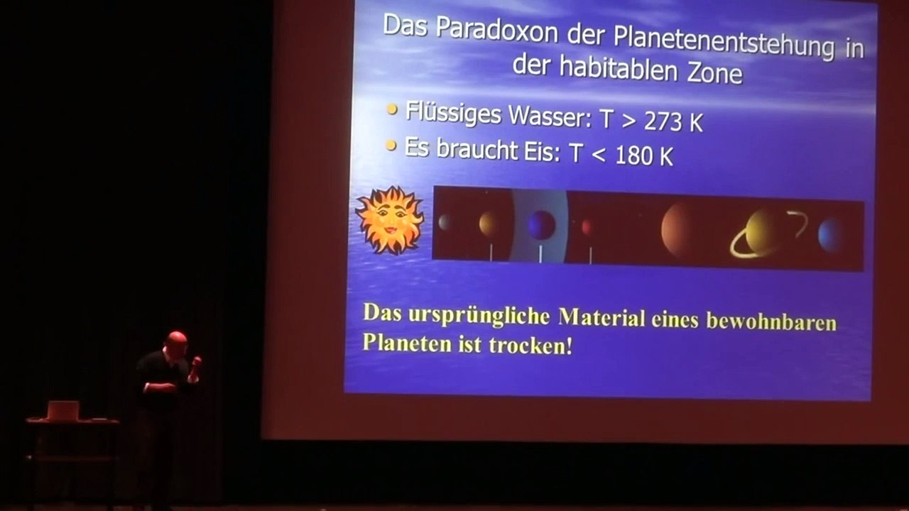 Harald Lesch: Woher kommt das Wasser auf der Erde?