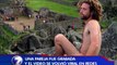 Perú preocupado por pintadas en muros prehispánicos y nudistas en Machu Picchu