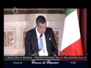 Roma - Relazione Presidente Commissione garanzia sciopero (01.07.15)