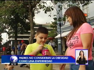 Uno de cada cuatro niños en el país es obeso, pero sus padres no reconocen el problema