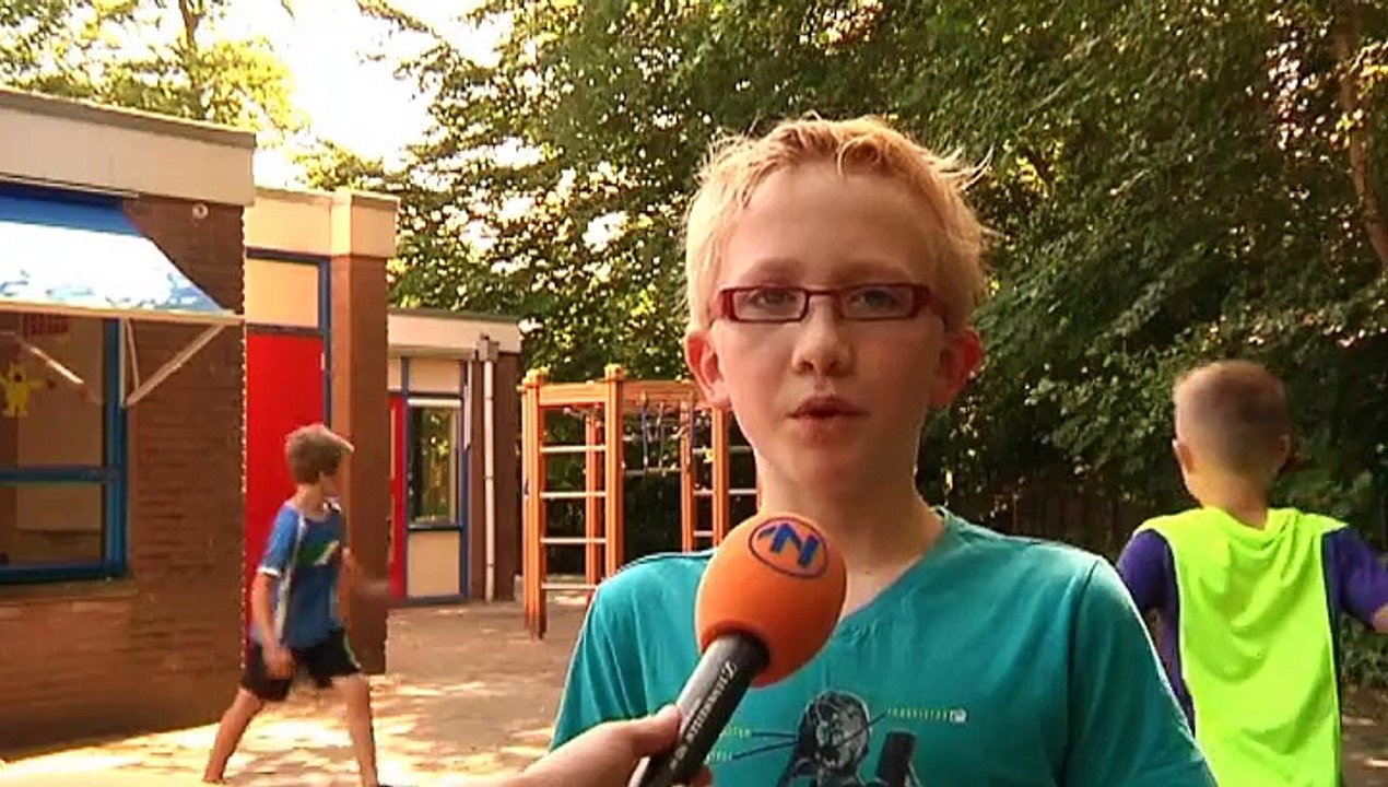 Laatste dag voor school De Spil in Lageland - RTV Noord