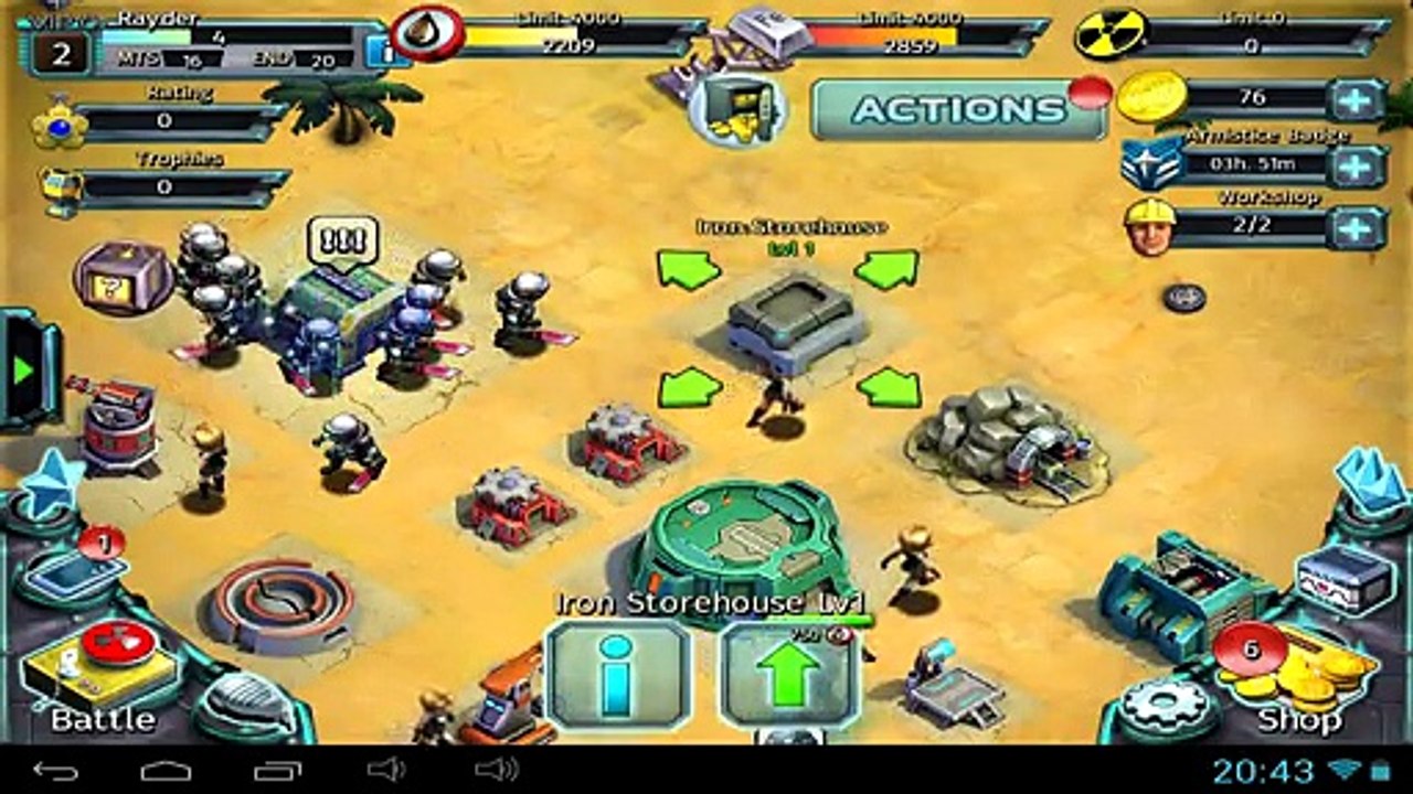 Atomic Heroes - Android and iOS gameplay PlayRawNow