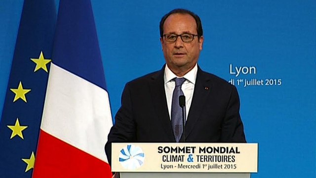 Discours lors du Sommet mondial Climat et Territoires