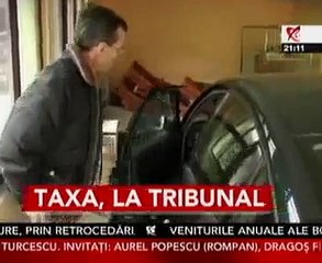 Un aradean ar putea sa obtina restituirea taxei auto