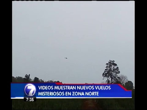 Videos muestran nuevos vuelos de helicópteros sobre la ruta narco intervenida por la policía