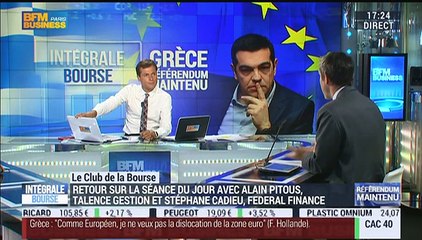 Le Club de la Bourse: Alain Pitous, Stéphane Cadieu et Jérôme Vinerier  - 01/07