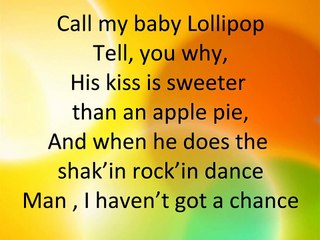 Lollipop song with lyrics