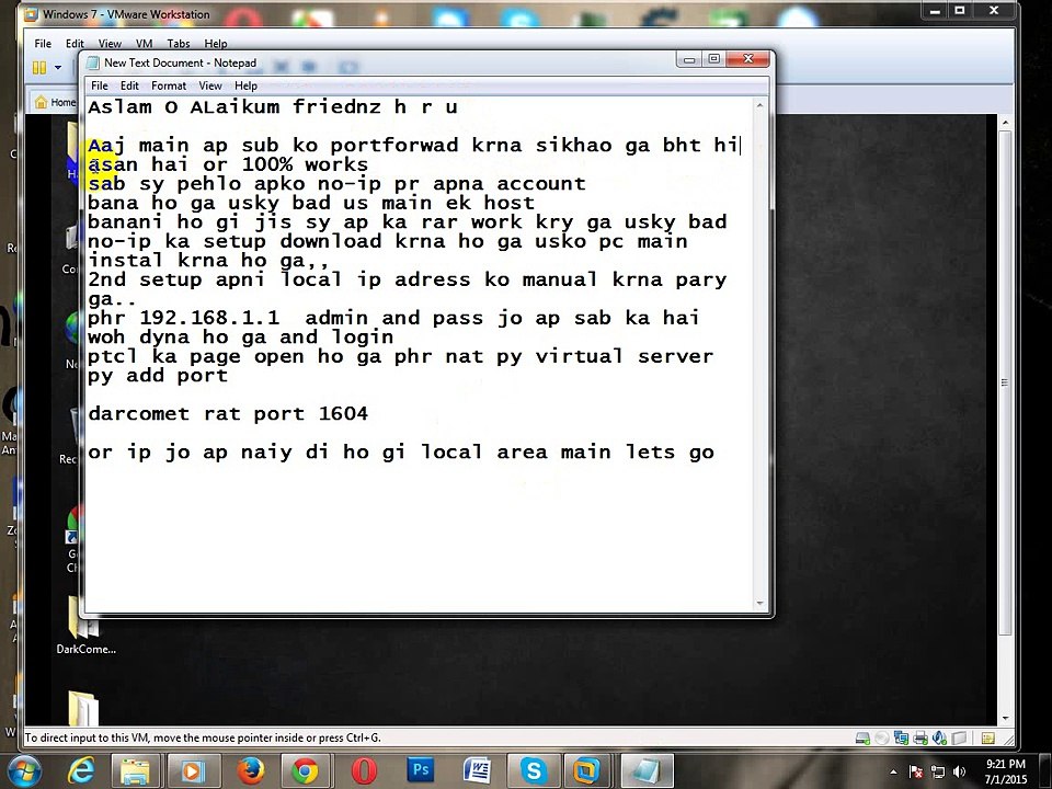 How To All Rat Port Forward by Owsome Syed Zada