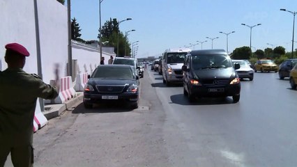 Bodies of British tourists leave Tunisia