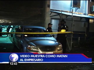 Video captó asesinato de empresario en San Francisco de Dos Ríos