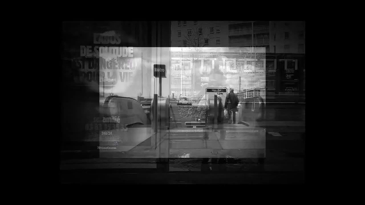 Photographie de rue - Street Photography france. La solitude.avi