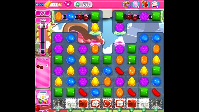 Candy Crush Saga level 1041
