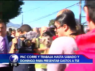 Solo el PAC no ha presentado información completa sobre gastos de campaña al TSE