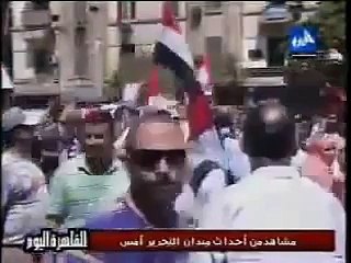 عمرو اديب  يفقد اعصابه وفى حاله هزيان بعد مظاهره 29 7 2011
