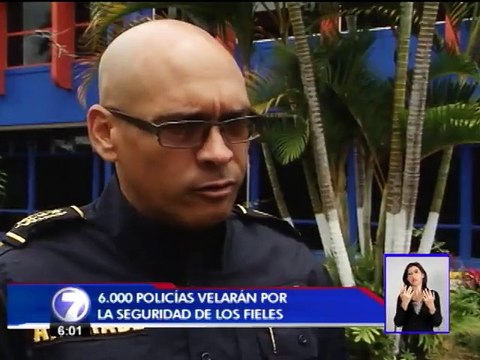 6.000 policías velarán por la seguridad de los romeros a partir del 25 de julio