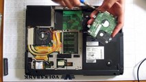 HOW TO REPLACE/UPGRADE A NOTEBOOK HARD DRIVE (Fujitsu Lifebook E8410)