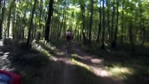 2015 - 06 LCO WE VTT - Raid des Cadoles - 03 descente cool