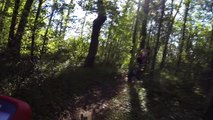 2015 - 06 LCO WE VTT - Raid des Cadoles - 07 single rapide