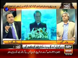 the Price of Petrol in INternational Market is not too much high so Nawaz Sharif does'nt obligate on us.Rauf Klasra