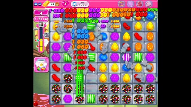Candy Crush Saga level 1055