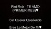 Te Amo - Fini Rnb (Rap Romantico) 2015 Con Letra