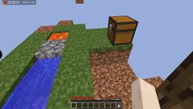 Minecraft : primi passi sulla skyblock! (semi-iniziata)