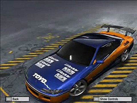 NFS ProStreet Tokyo Drift Cars