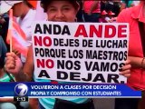 Escuela en Santo Domingo de Heredia sigue dando lecciones pese a huelga