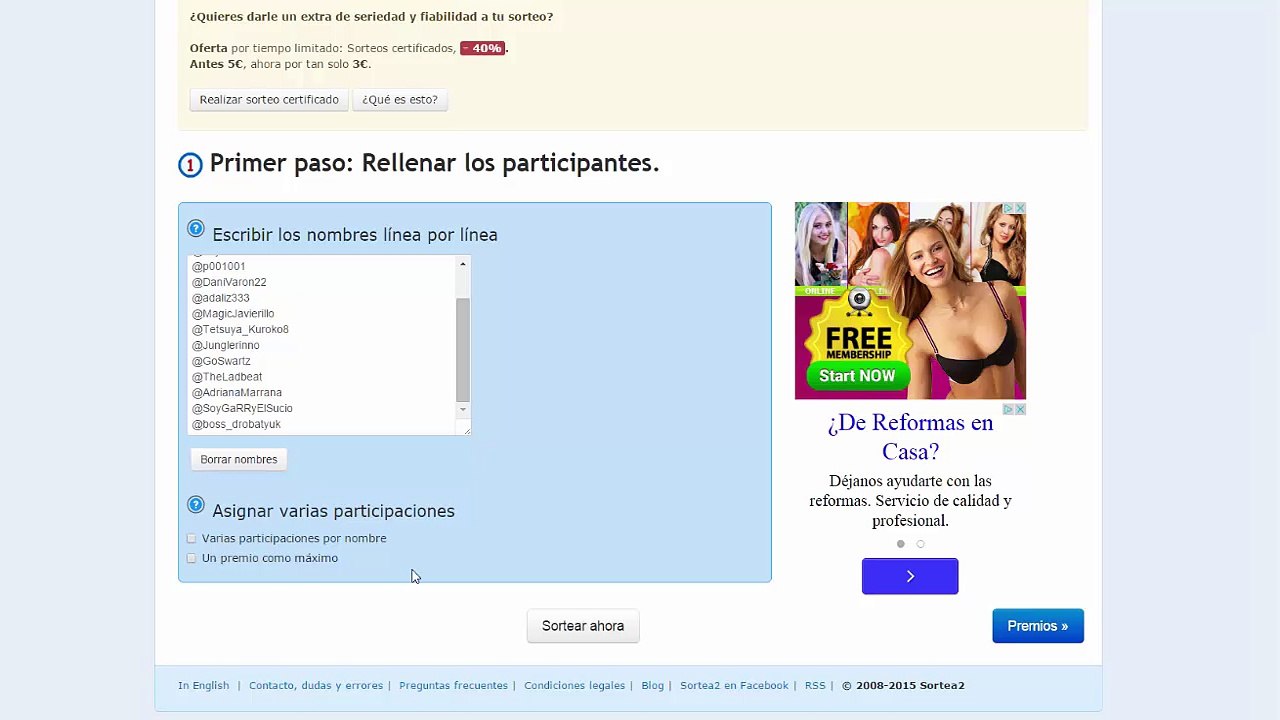 sorteo lol