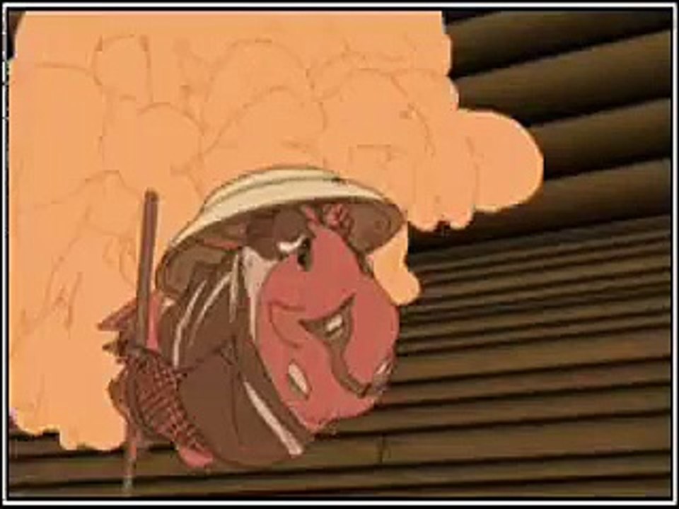 נארוטו שיפודן - ג'יראיה נגד פיין