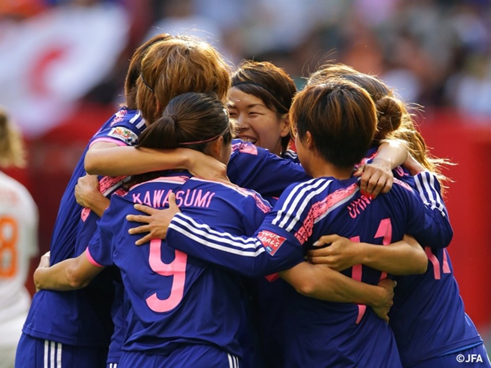 なでしこジャパン 勝利シーンまとめ動画 ベスト８オーストラリア戦 岩淵選手ゴールシーン&インタビュー ベスト４進出！FIFA World Cup（2015/06/28）