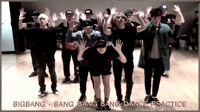 BIGBANG - BANG BANG BANG DANCE PRACTICE k-pop [german Sub]