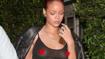 Rihanna Leaves Her Bra At Home
