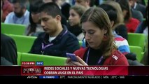 Redes sociales y nuevas tecnologías cobran auge en el país