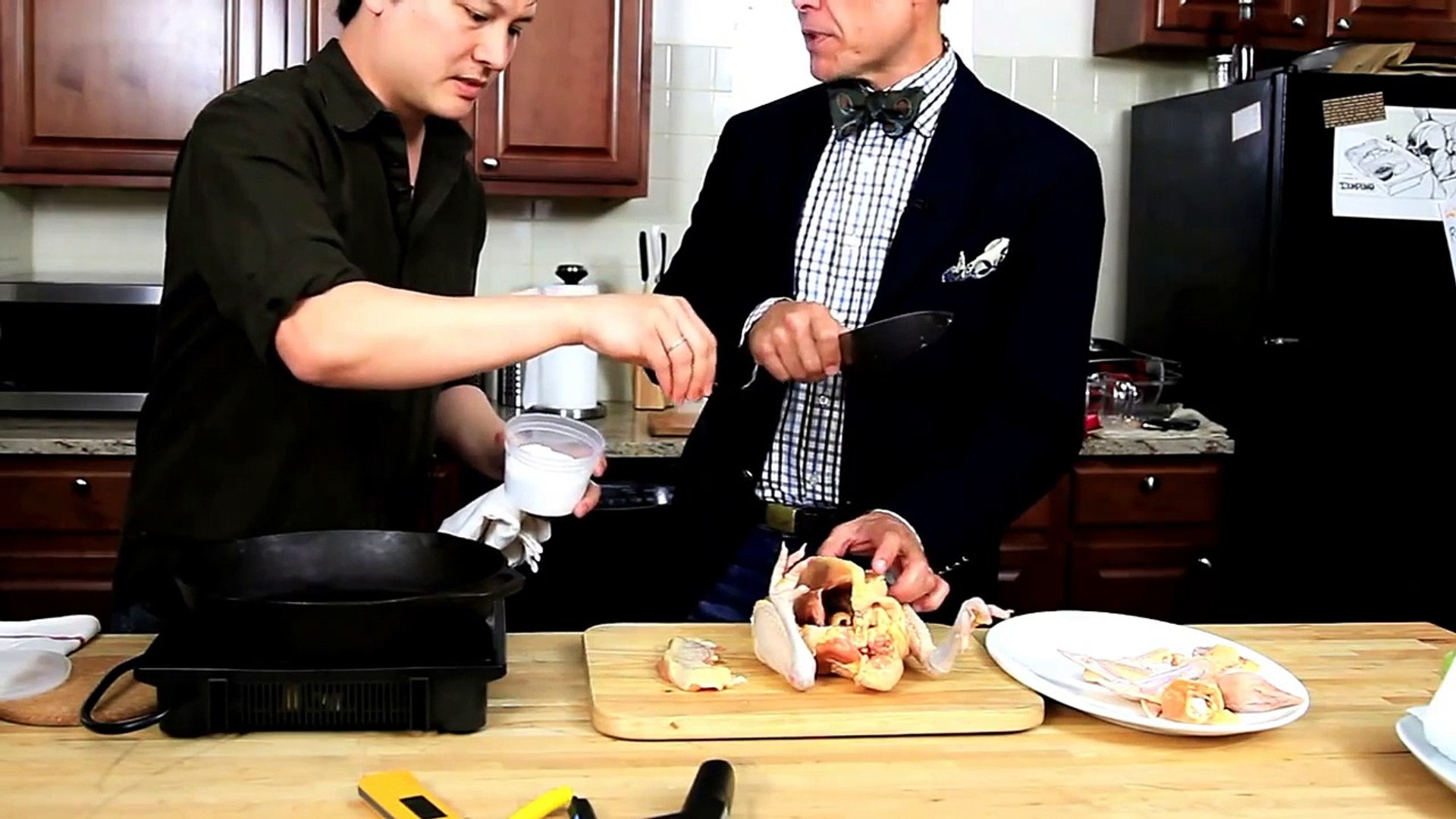 Video: Alton Brown and The Food Lab Play With Chicken