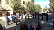 Tulare Western Mustang Drumline - Competition Performance - Visalia Band Review - 10-25-14