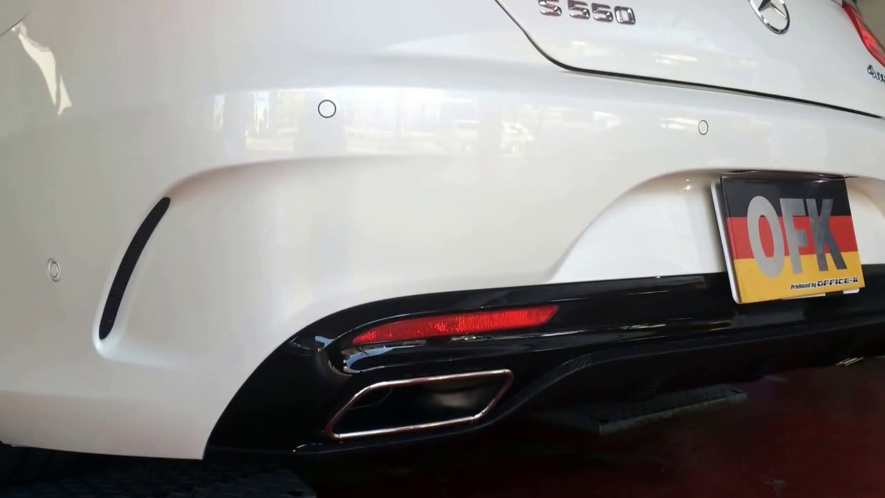 Mercedes Benz S550 coupe W217 "MIRACLE" Exhaust Sound by OFFICE-K TOKYO