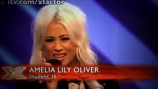 THE X SHOW ~~ Amelia Lily's audition - The X Factor 2011 - itv.com/xfactor ~~