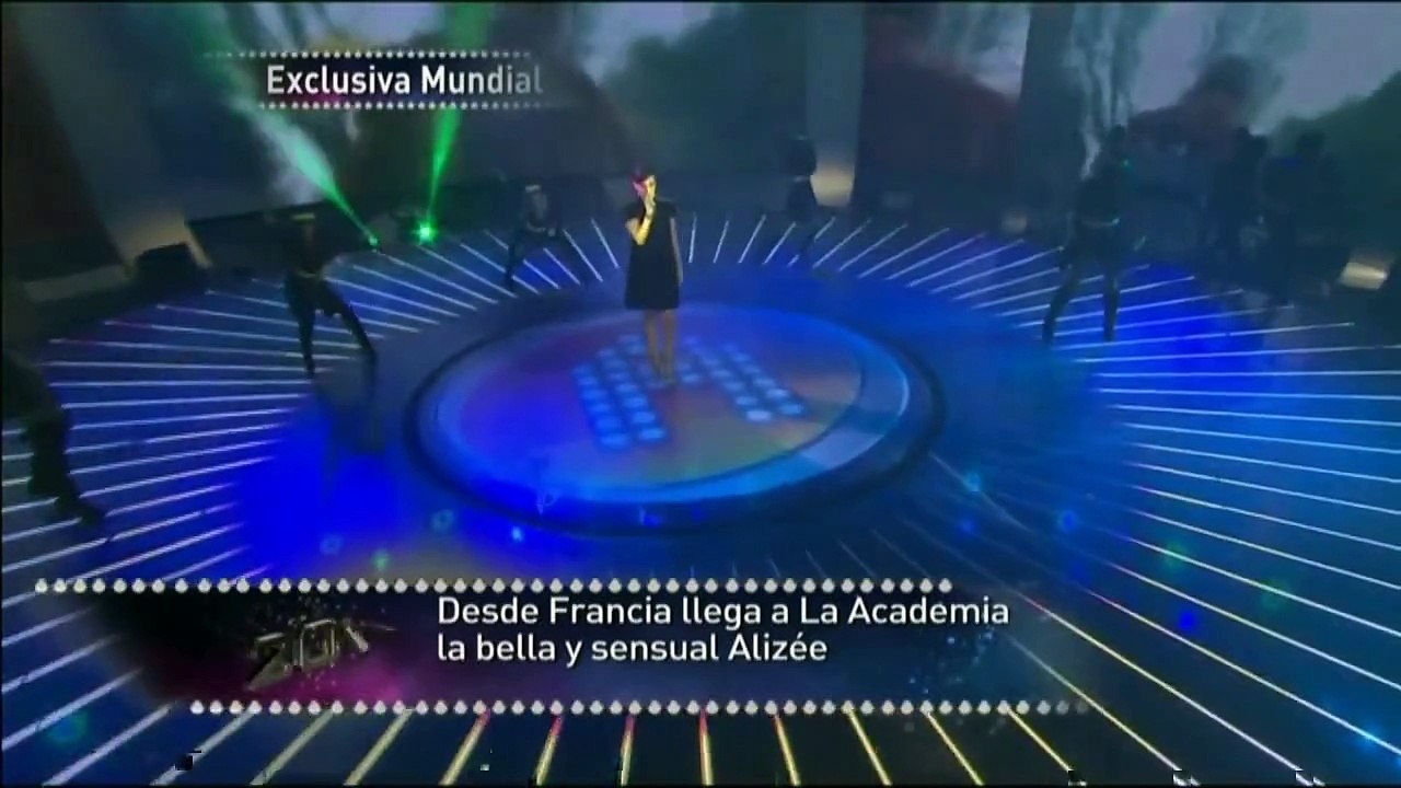 Alizée:  Les collines  en la Academia 2011 HD 720p