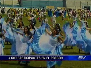 Pregón abre las fiestas julianas y da la bienvenida al Papa