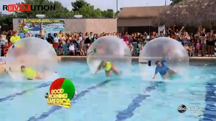 Water Ball Racing Is Wacky, Wild Way to Cool Down