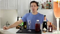 How To Make A Poinsettia Champagne Cocktail-Drinks Made Easy