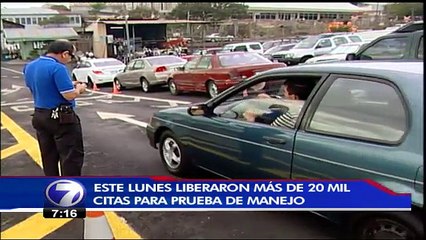 Caos en página web COSEVI y Call Center por disposición de 20 mil citas para práctica de manejo