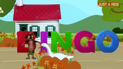 bingo female song   Nursery Rhyme With Lyrics  Cartoon Animation for Children